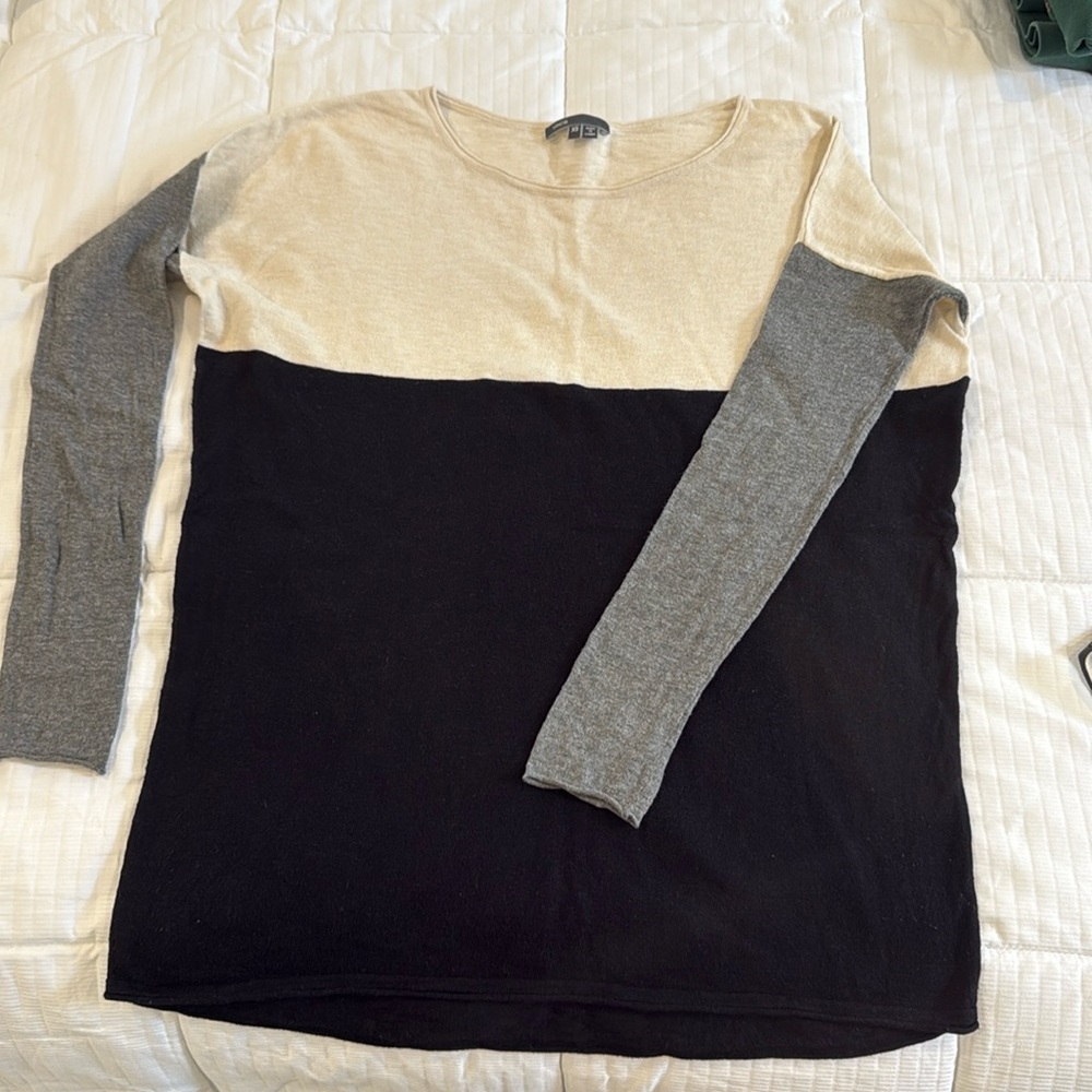 Vince Colorblock Top Sz XS